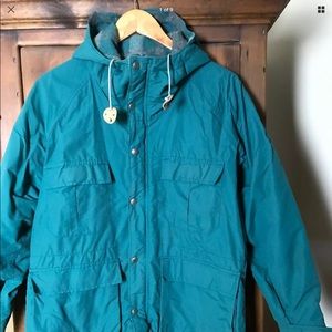 L.L. Bean Lined Baxter State Parka Coat green M